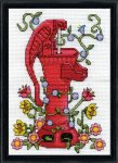 (image for) Water Pump Counted Cross Stitch Kit